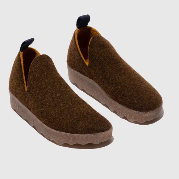 NEW ASPORTUGUESAS Made In Portugal Wool City Comfort Slip On Shoes 259 6M3 - Picture 2 of 8
